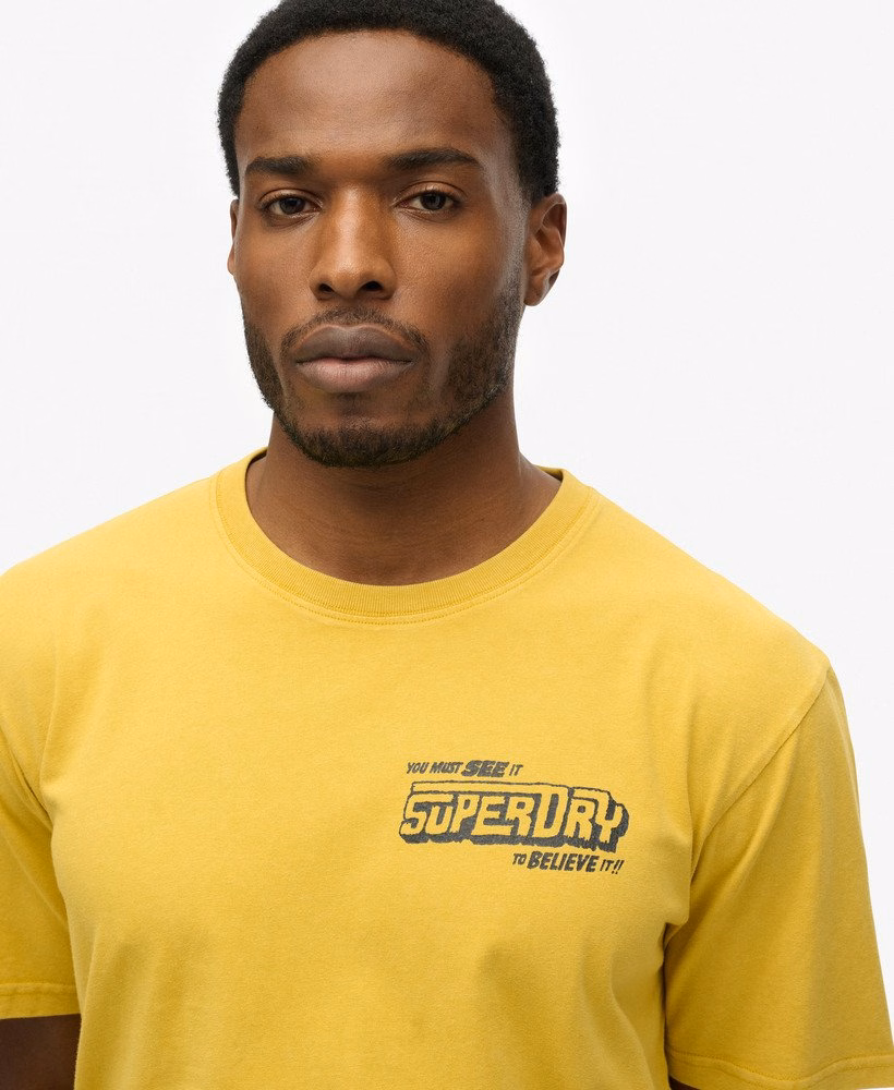 B-film graphic loose T-shirt