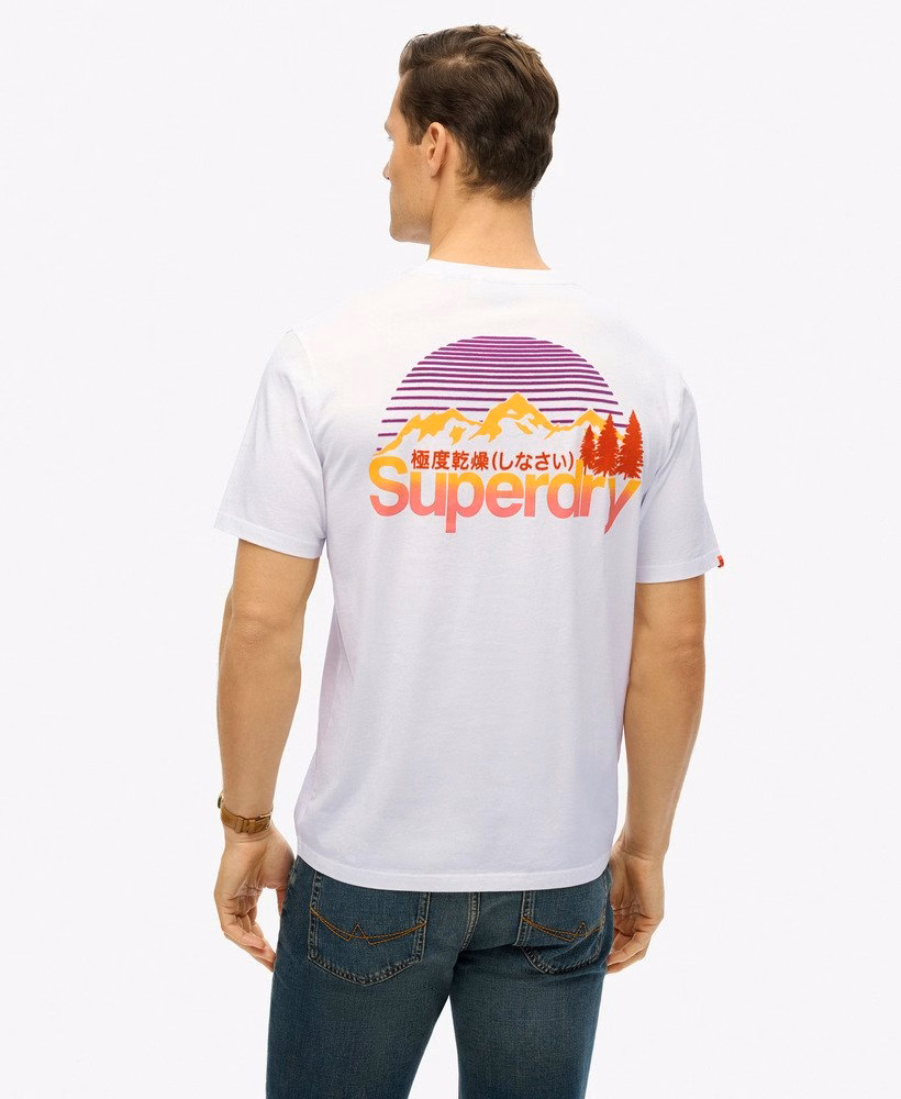 Core Logo Great Outdoors T-shirt met borstprint