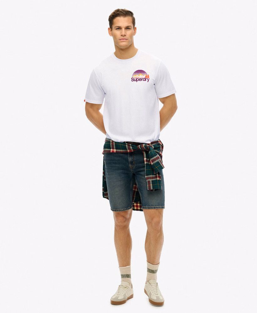 Core Logo Great Outdoors T-shirt met borstprint