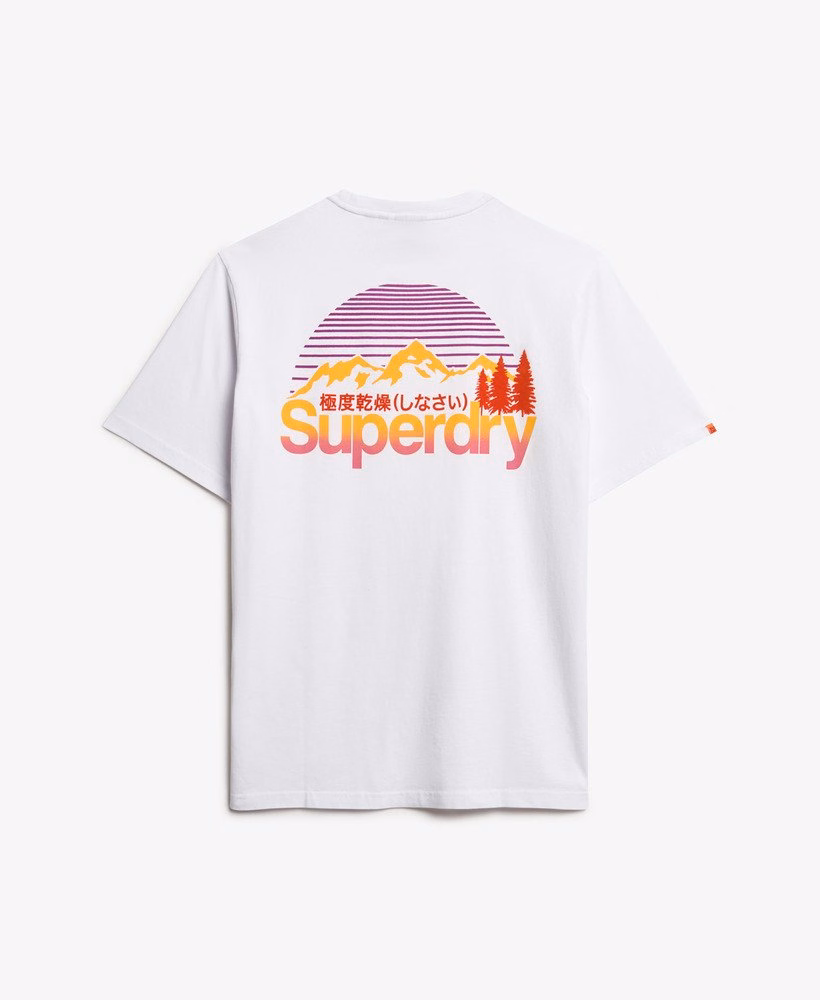 Core Logo Great Outdoors T-shirt met borstprint