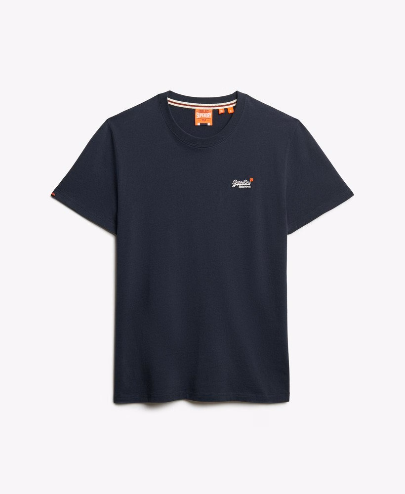 Essentieel geborduurd T-shirt