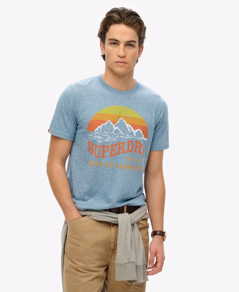 Klassiek relaxed T-shirt voor buitenactiviteiten