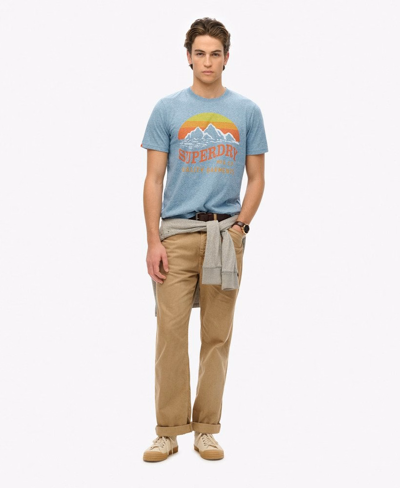 Klassiek relaxed T-shirt voor buitenactiviteiten