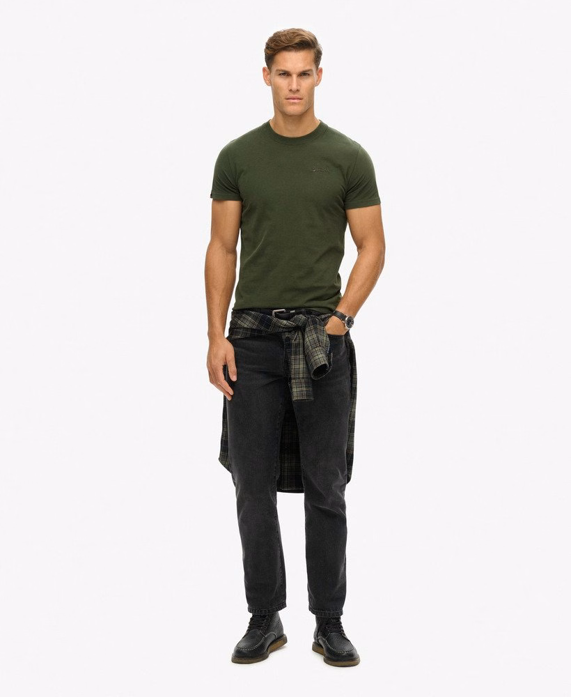 Essential Logo geborduurd T-shirt