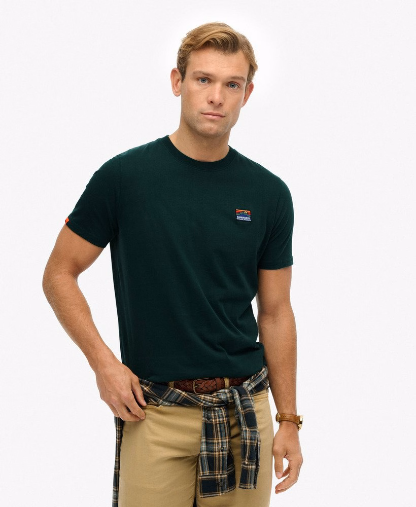 Great Outdoors geborduurd relaxed T-shirt