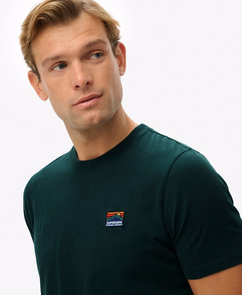Great Outdoors geborduurd relaxed T-shirt