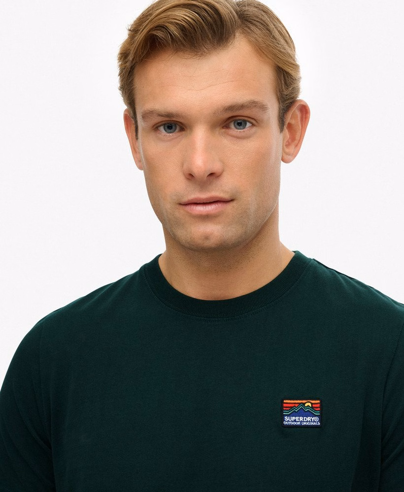 Great Outdoors geborduurd relaxed T-shirt