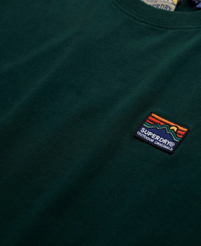 Great Outdoors geborduurd relaxed T-shirt