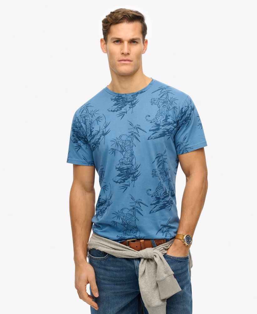 Klassiek Essential T-shirt met print