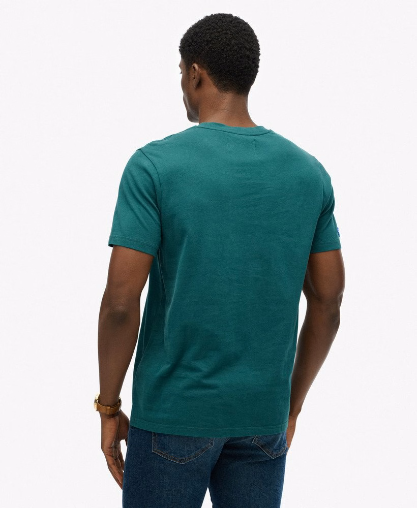 Lo-fi Outdoors T-shirt met borstprint