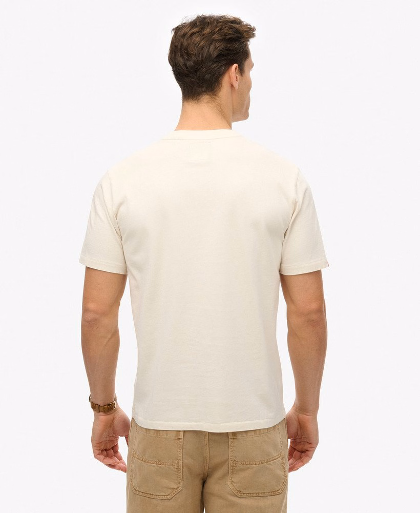 Vintage sportief T-shirt met grafische print