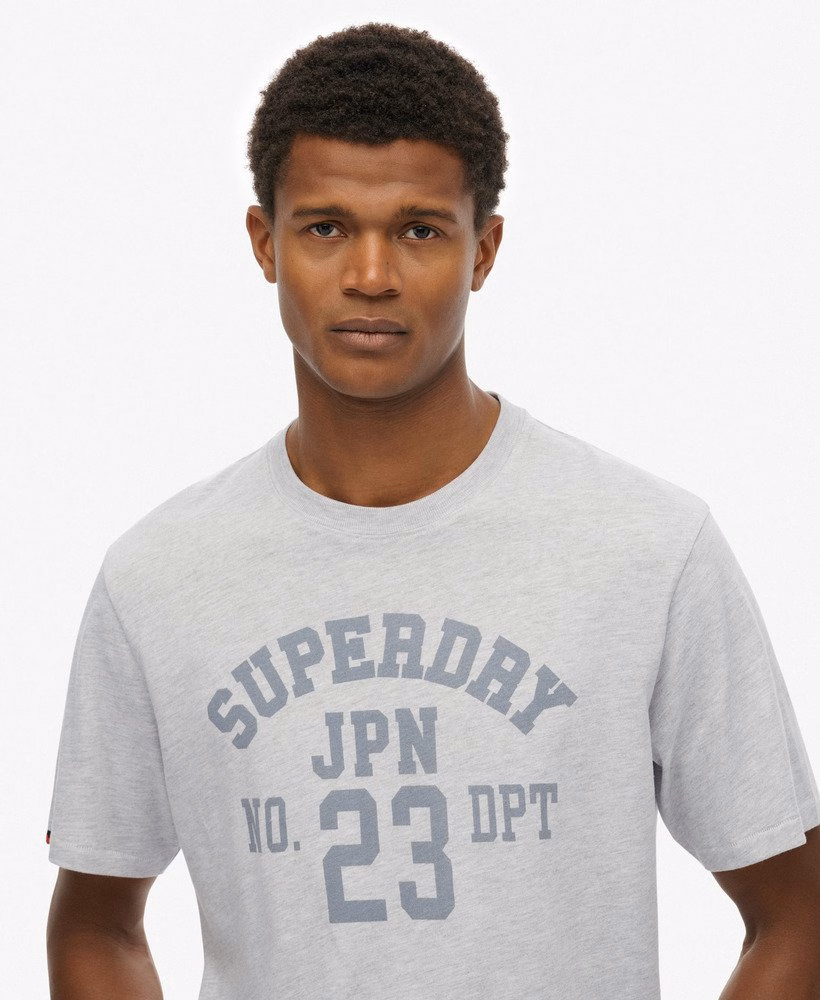Vintage sportief T-shirt met grafische print