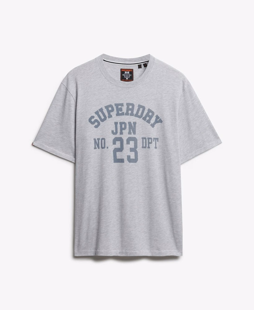 Vintage sportief T-shirt met grafische print