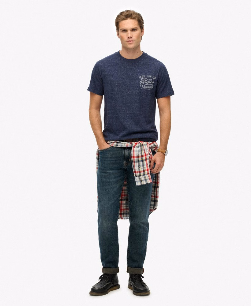 T-shirt in industriële stijl