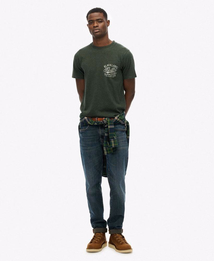 T-shirt in industriële stijl