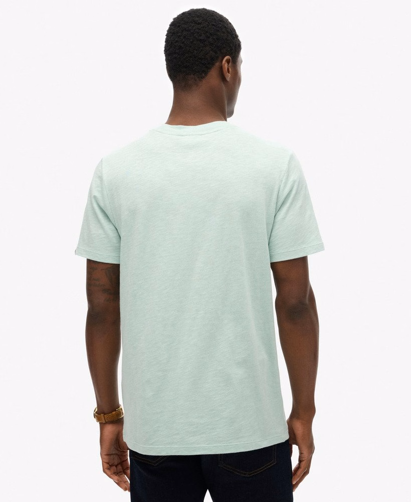 Relaxed T-shirt met Terrain-logo en strepen