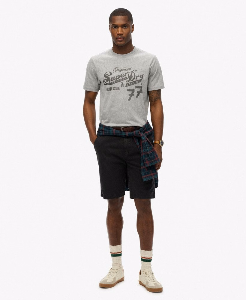 Leather & Boot Co Script T-shirt