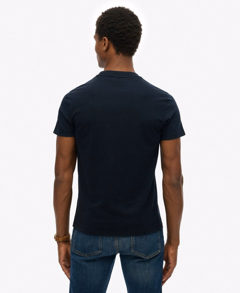 Essentieel T-shirt met contrasterende borduursels