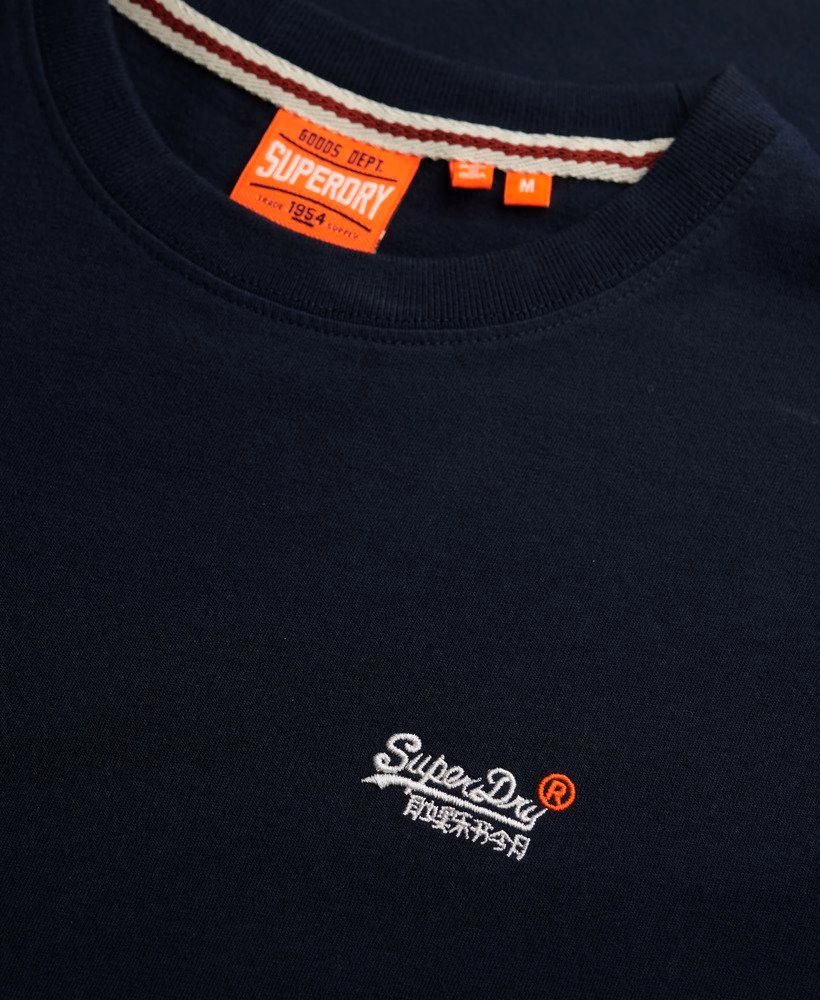 Essentieel T-shirt met contrasterende borduursels