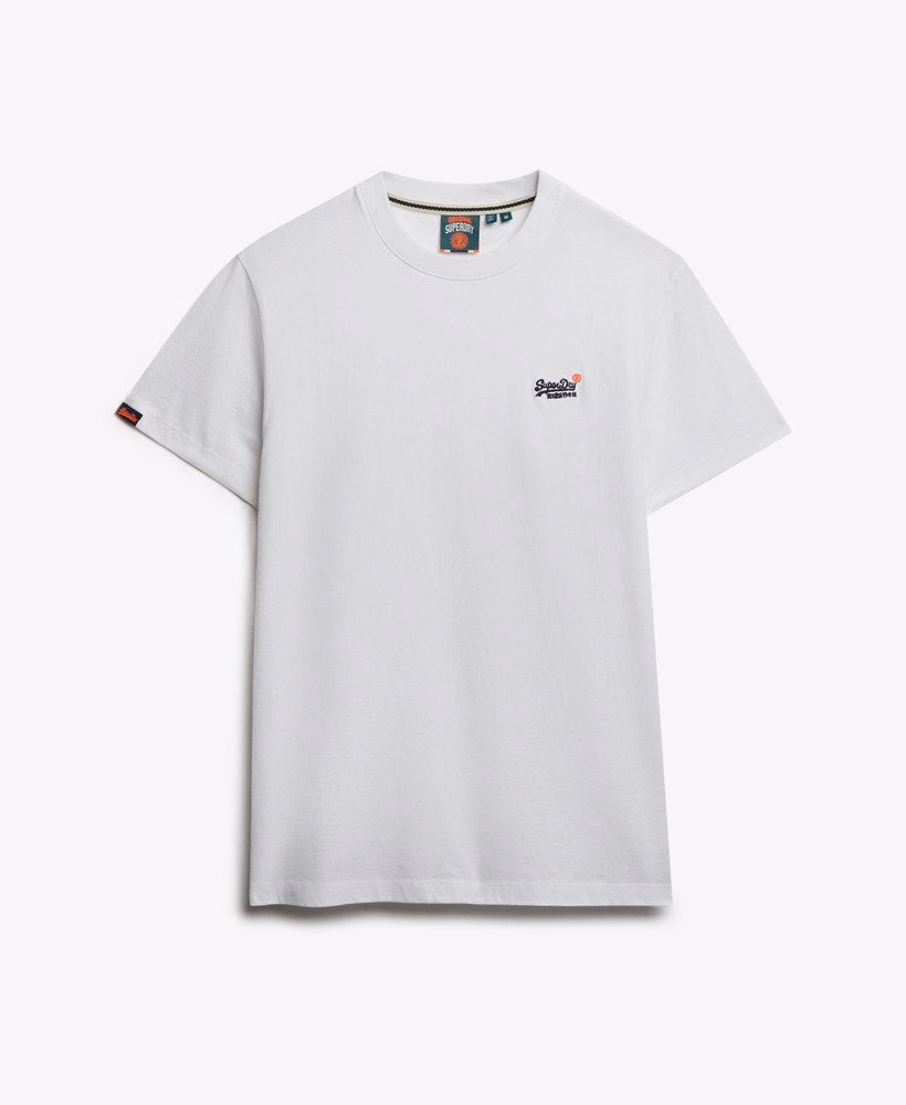 Essentieel T-shirt met contrasterende borduursels