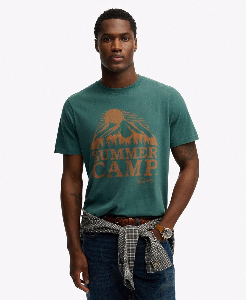 Retro outdoor relaxed T-shirt