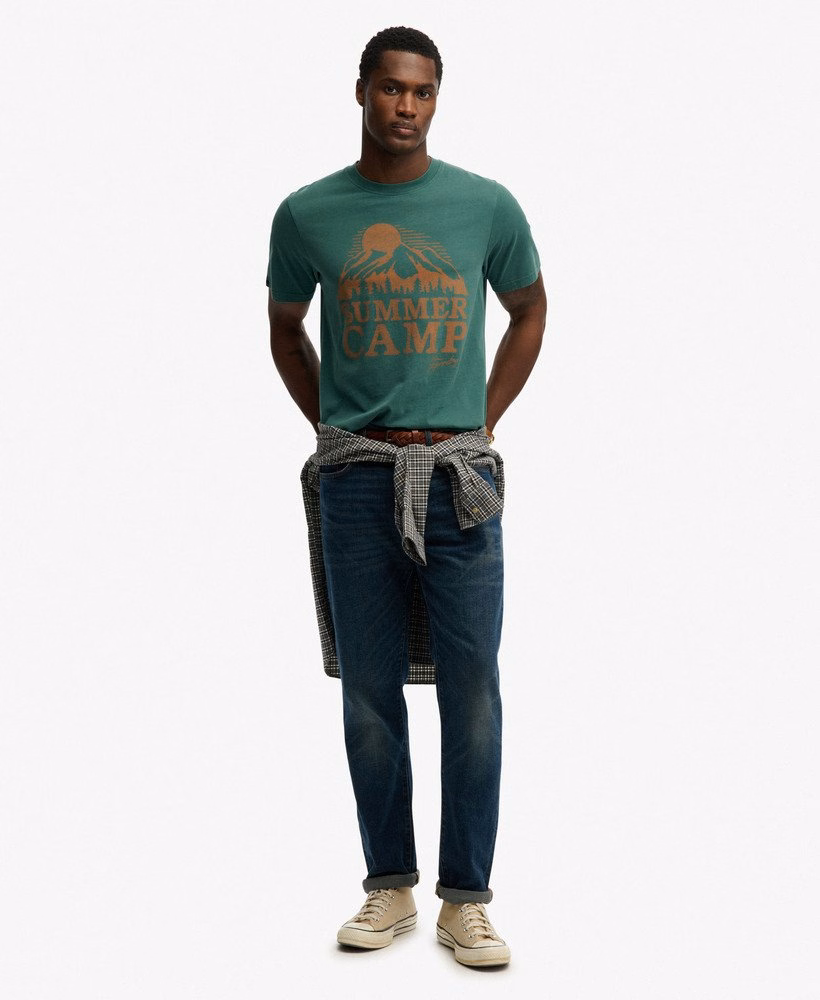 Retro outdoor relaxed T-shirt