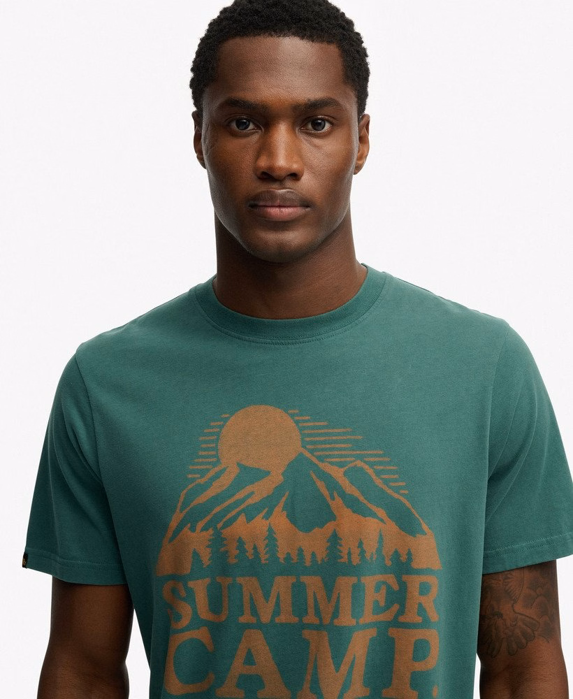 Retro outdoor relaxed T-shirt