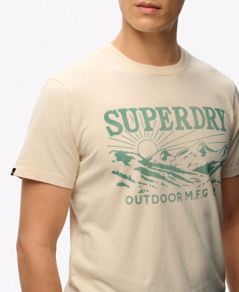 Retro outdoor relaxed T-shirt