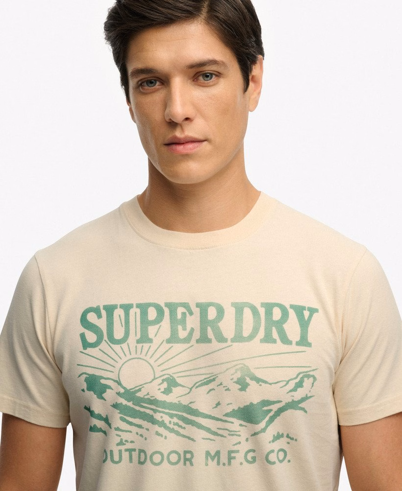 Retro outdoor relaxed T-shirt