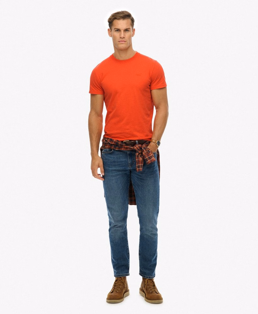 T-shirt van biologisch katoen met Essential-logo
