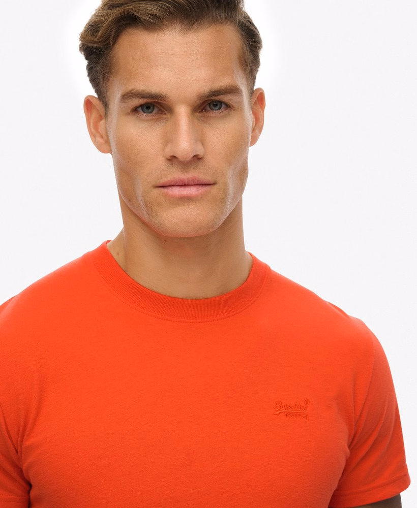 T-shirt van biologisch katoen met Essential-logo