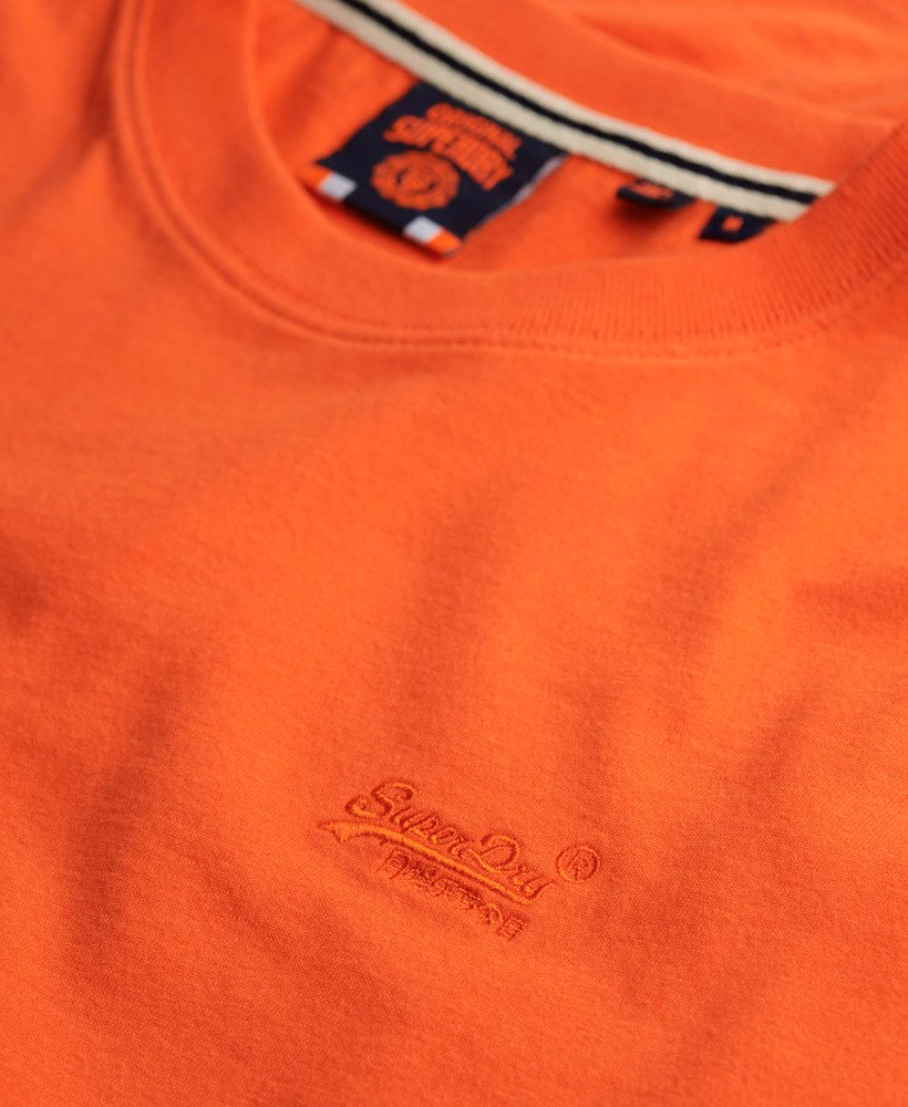 T-shirt van biologisch katoen met Essential-logo