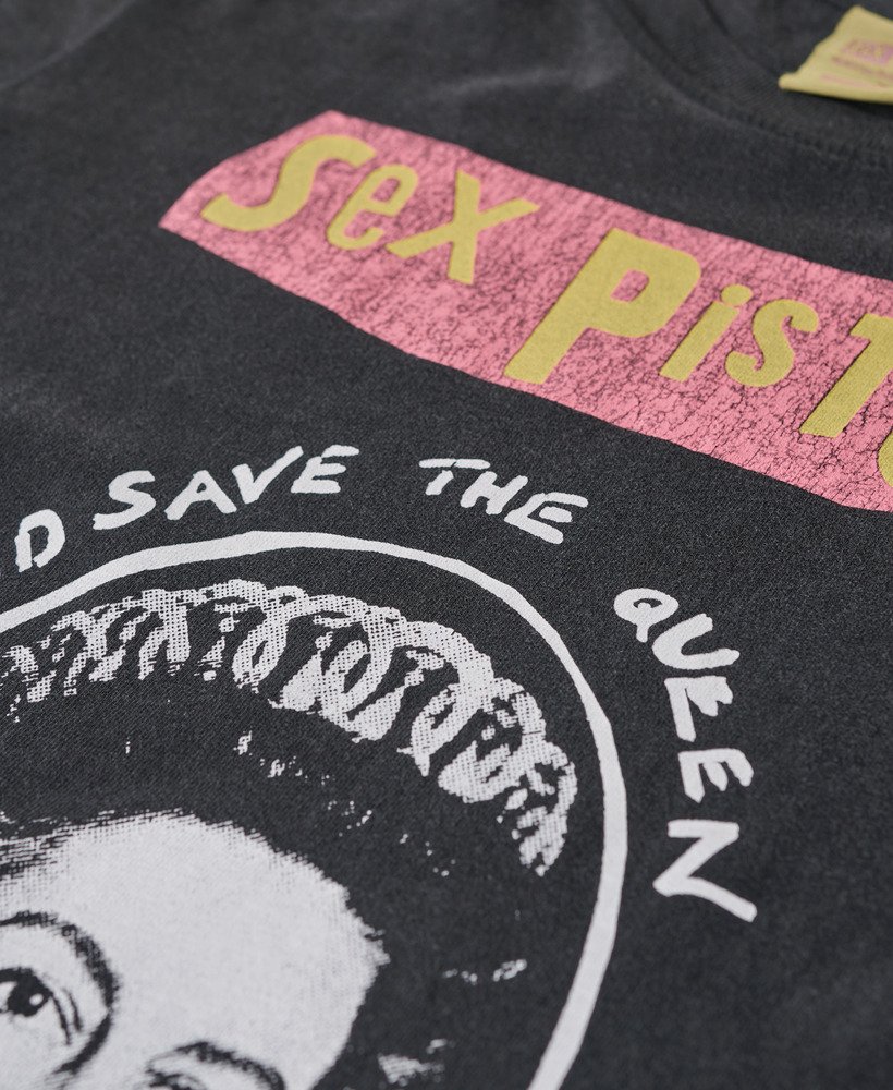 sex pistols limited edition t-shirt met korte mouwen in mid amp black
