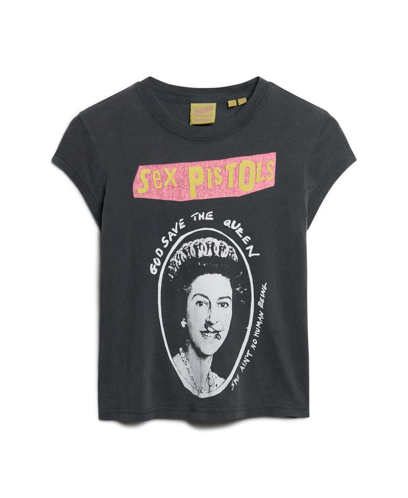 sex pistols limited edition t-shirt met korte mouwen in mid amp black