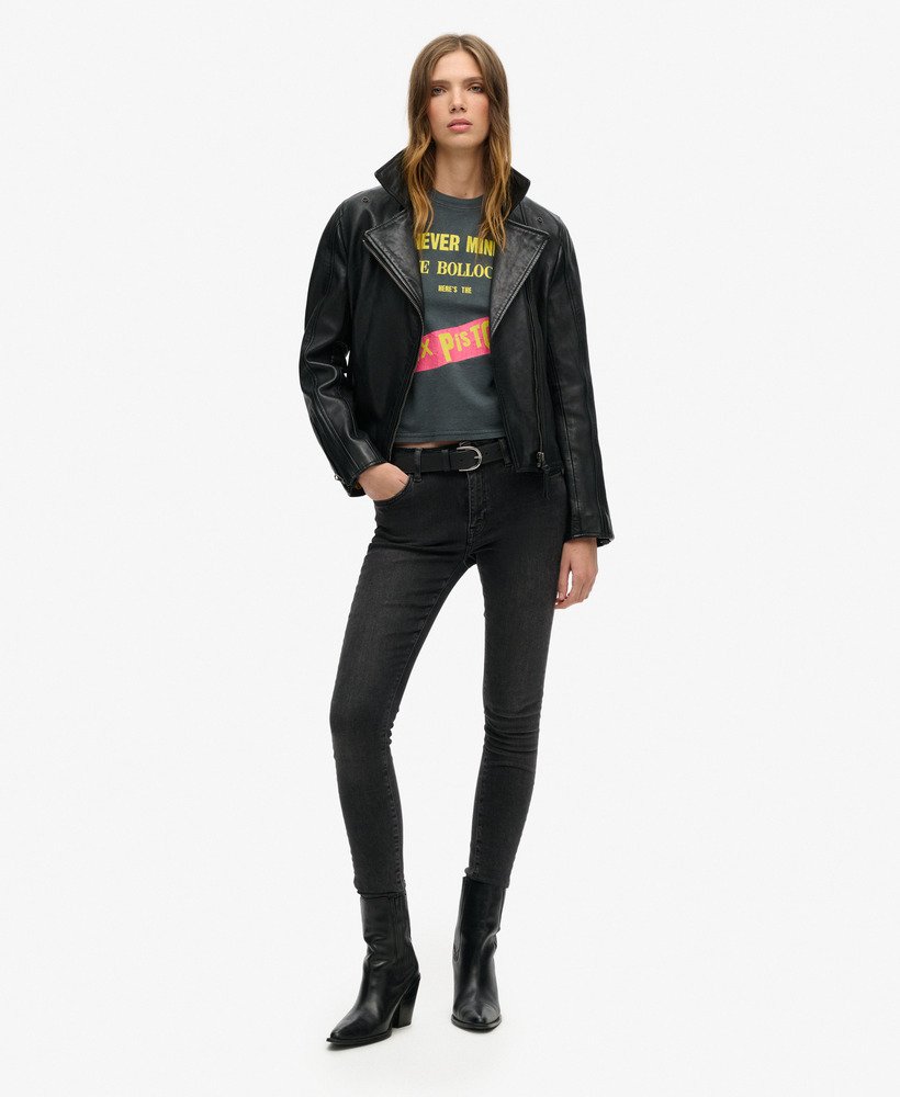 sex pistols limited edition t-shirt met korte mouwen in mid backstage black