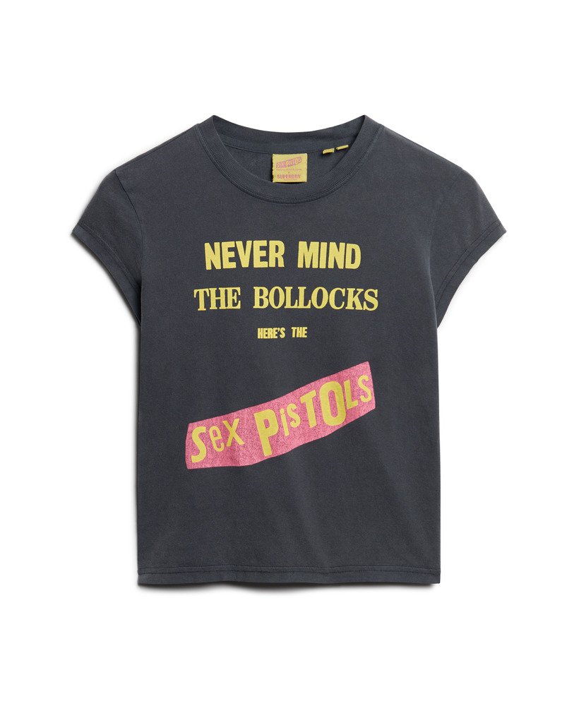 sex pistols limited edition t-shirt met korte mouwen in mid backstage black