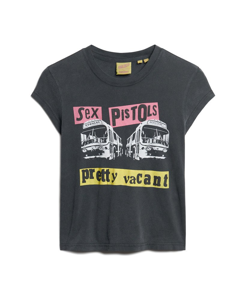 sex pistols limited edition t-shirt met korte mouwen in heavy amp black