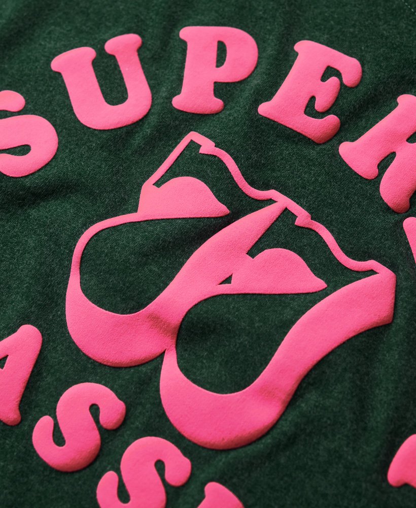 archief neon graphic t-shirt in bengreen marl