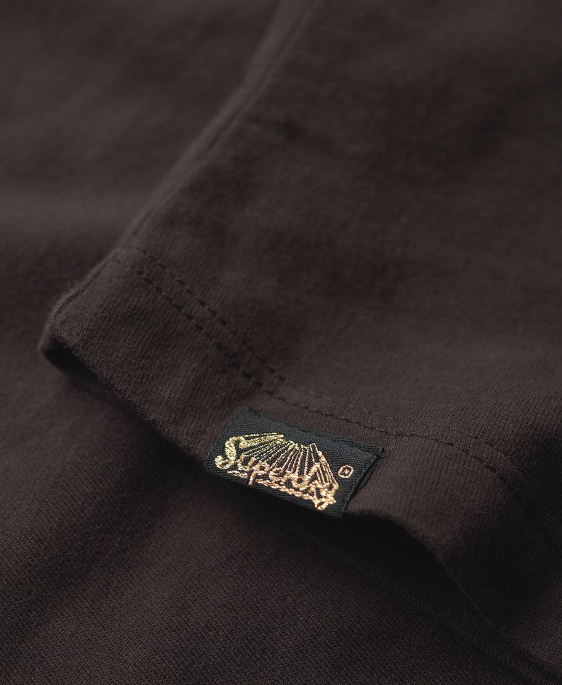 tattoo t-shirt met strasssteentjes in de kleur carbon black.