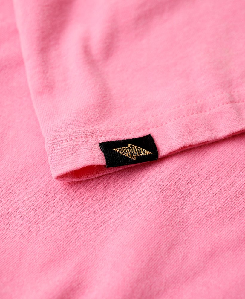lo-fi rock graphic t-shirt in aurora pink