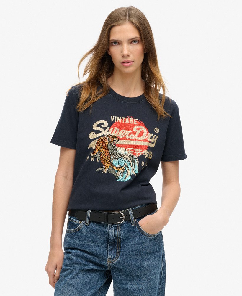 tokyo relaxed t-shirt in eclipse navy