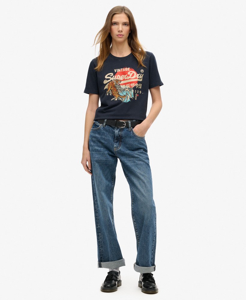 tokyo relaxed t-shirt in eclipse navy