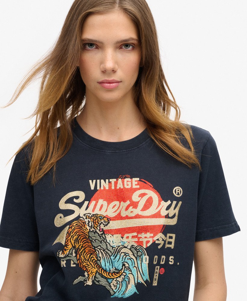 tokyo relaxed t-shirt in eclipse navy