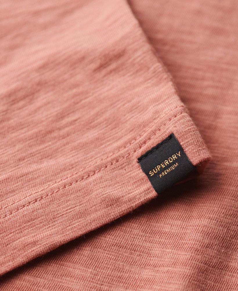 losvallend cropped t-shirt in woestijnzandroze