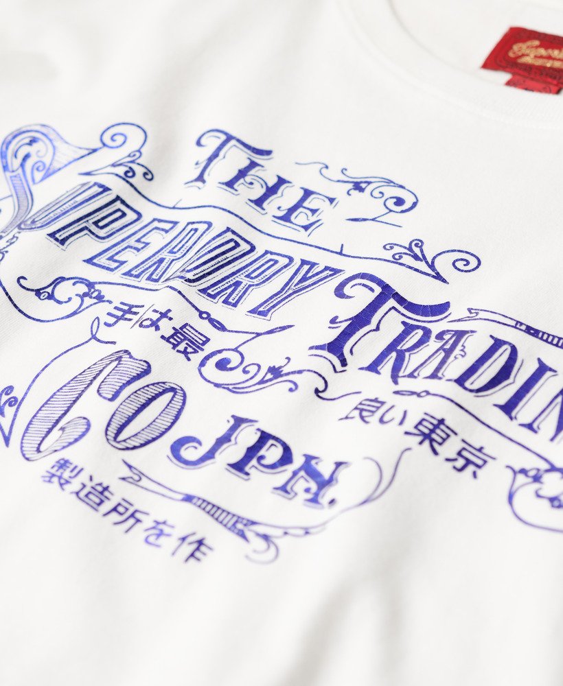 foil workwear getailleerd t-shirt in ecru