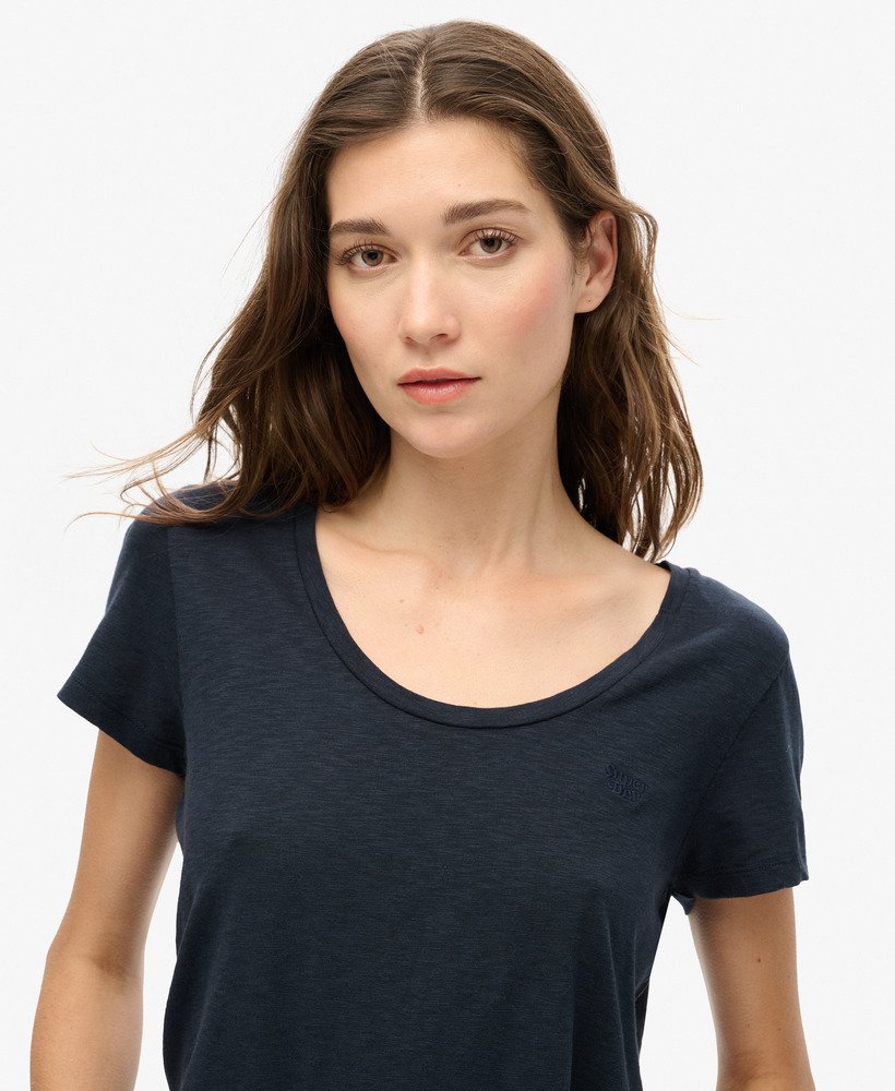 studios t-shirt met ronde hals in eclipse navy
