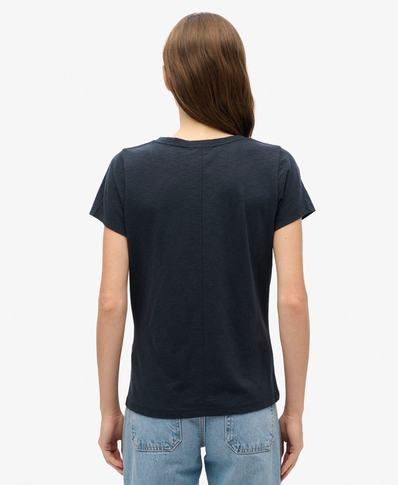 studios t-shirt met ronde hals in eclipse navy
