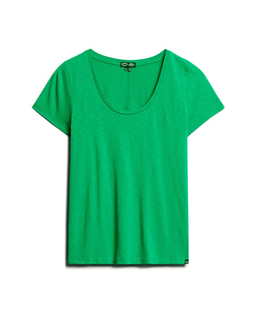 studios t-shirt met ronde hals in drop kick green
