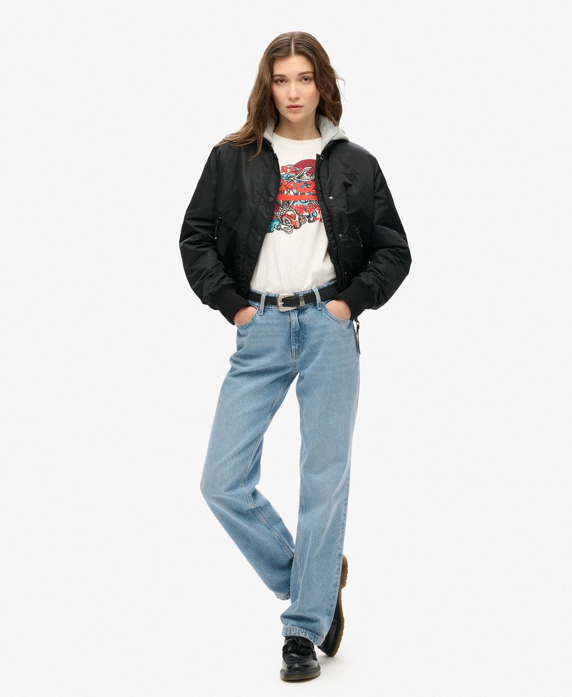 tokyo vintage logo graphic relaxed t-shirt in winter white