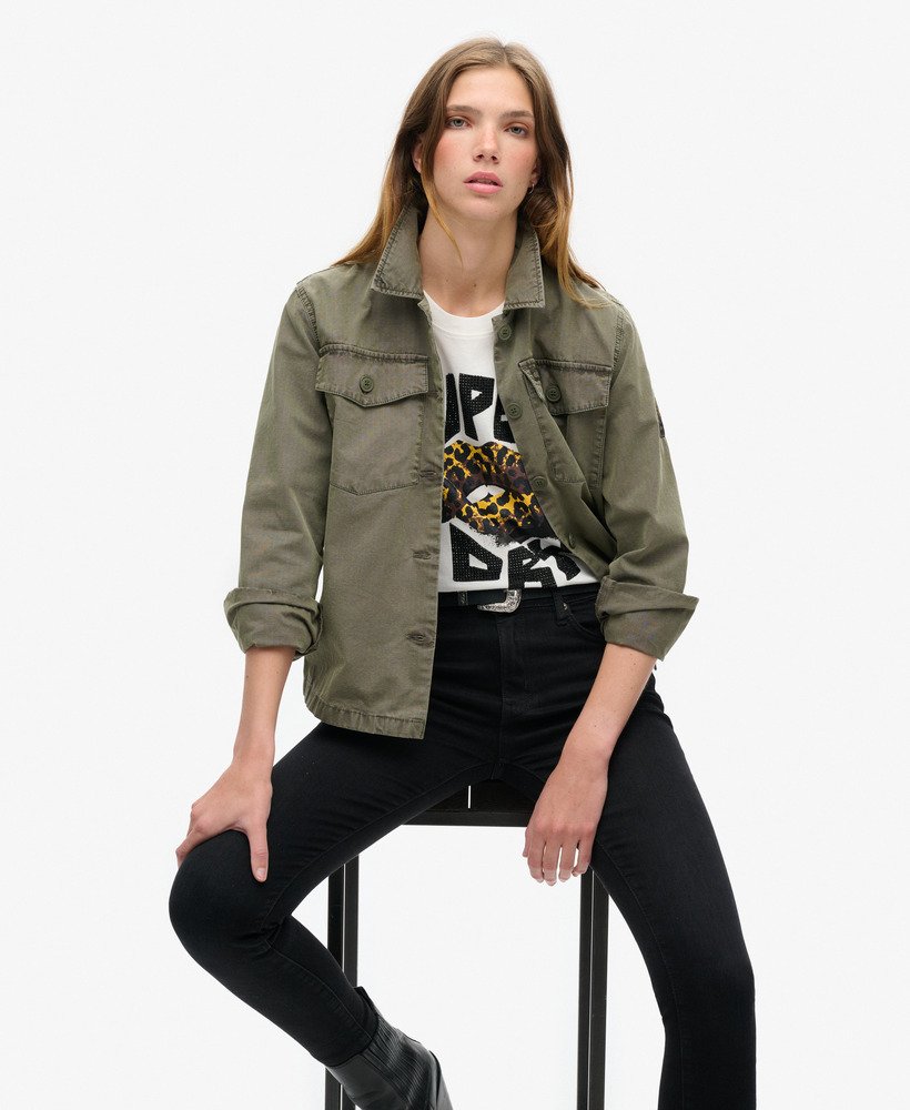 lo-fi punk poster relaxed t-shirt in off white